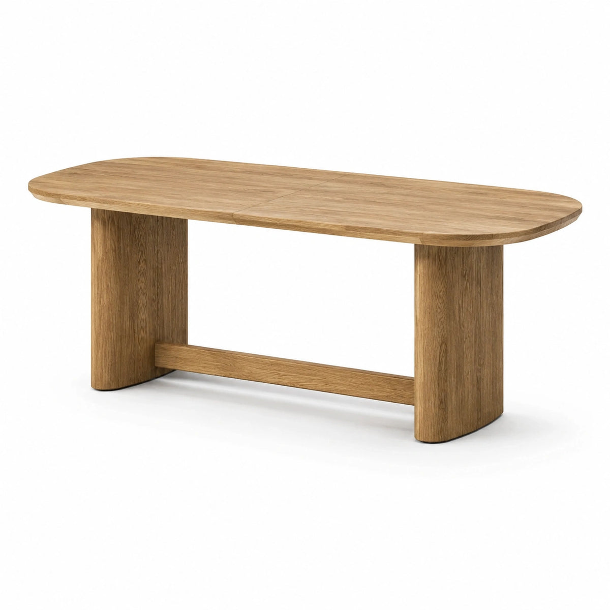 Table à manger en bois de chêne massif 200x100x75 cm